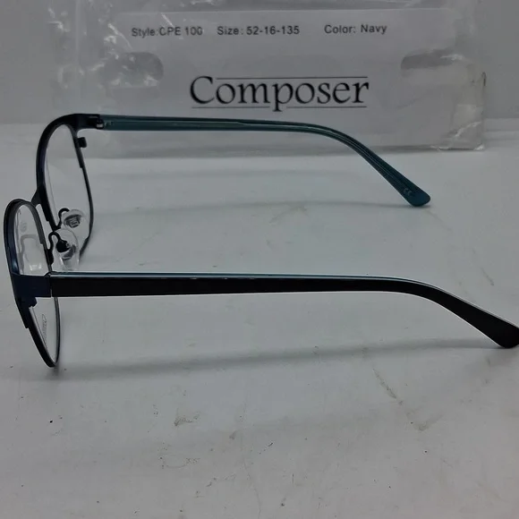 NWT Rxable Composer CPE100 Navy Eyeglass Frames display picture 3